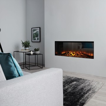 Электрокамин BRITISH FIRES New Forest 1200 with Deluxe Real logs - 1200&nbsp;мм
